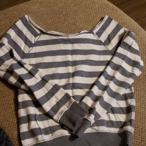 NWOT striped L/S Top Sz Sm